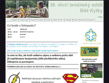Tablet Screenshot of 30dbo.cz